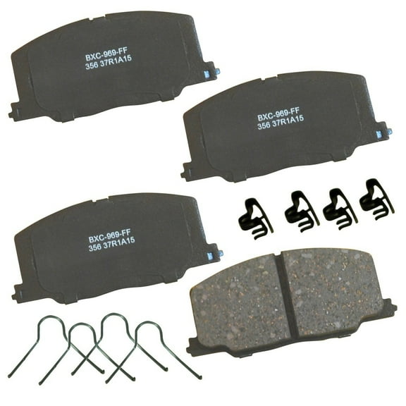 Bendix Brakes Disc Brake Pad Set Fits select: 1987-1991 TOYOTA CAMRY, 1992-1993 TOYOTA CELICA
