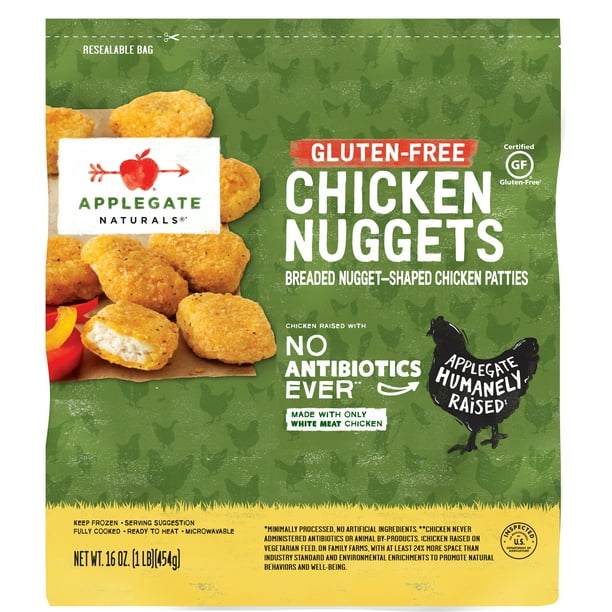 Applegate Natural GlutenFree Chicken Nuggets, 16oz (Frozen) Walmart