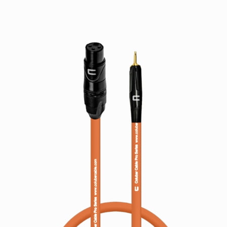 Coluber Cable Unbalanced XLR Female Cable to 3.5 TS Male - 3-Pin Connector