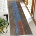 thumbnail image 5 of 2x6 FT Kitchen Runner Rugs Non Skid Washable, Faux Wool Rug Runners for Hallways Bathroom Carpet Runner, Soft Indoor Modern Floor Rug for Entryway Laundry Room, 5 of 11