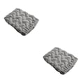 thumbnail image 4 of Cateissary Calentador de piernas Cubierta Adornos Piernas Envoltura Cubiertas Ropa Accesorio Color sólido Espesado Chica Bota Puños Gris claro Gris claro 2piezas, 4 of 6