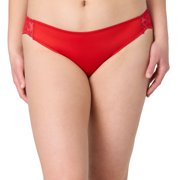 Maidenform Lace Back Tanga Underwear 40159 Color: Red Silver Size: 7