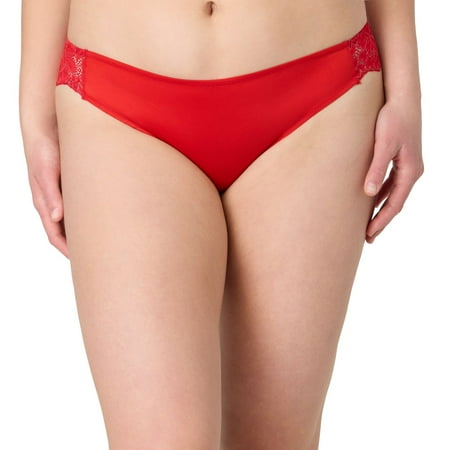 Maidenform Lace Back Tanga Underwear 40159 Color: Red Silver Size: 7
