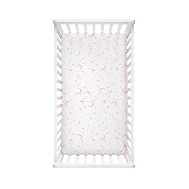 Juego de Sábanas Colecho Bebé 3 Pzs Luna Rosa Especial Vltte