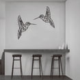 thumbnail image 2 of Cuadro Decorativo de Metal con Diseño colibrio geometrico Grande, 2 of 4