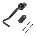thumbnail image 4 of HINTRMENT 1 Set Gate Latch Heavy Duty for Barn Doors with Rust Resistance 4.1x1.6x0.7in, 4 of 8