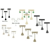 3 PIECES OF T EARRING DISPLAY T STAND DISPLAY SHOWCASE DISPLAY EARRING STAND