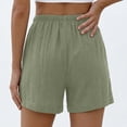 thumbnail image 5 of TinyBloomm Womens Long Swim Shorts Breathable Shorts For Summer Casual Beach High Waist Elastic Waistband Comfortable, Size L, 5 of 7