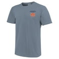 thumbnail image 2 of Unisex Light Blue Auburn Tigers Scenic Comfort Colors T-Shirt, 2 of 3