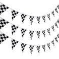 thumbnail image 1 of Banderín de carreras Pangda a cuadros de 10 m, 6 unidades, 1 of 6