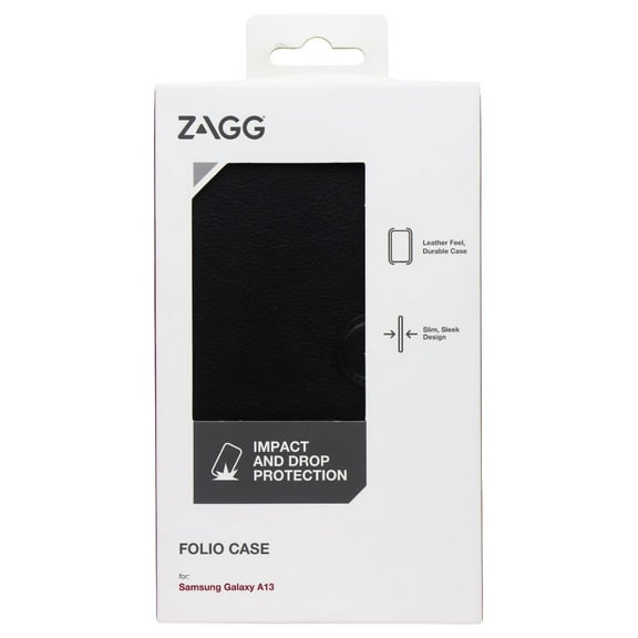 ZAGG Folio Case for Samsung Galaxy A13 - Black