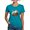Teal, variant on CafePress - Mountain Goat Women's Deluxe T Shirt - Womens Tri-blend T-Shirt