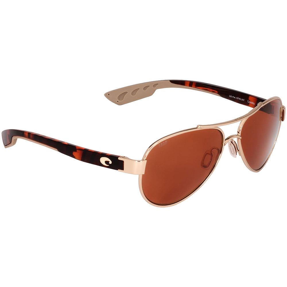 Costa Del Mar 06S4006-40060356 Womens Loreto Polarized Aviator