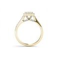 thumbnail image 2 of 3/4 Carat T.W. Diamond Cluster Halo 10kt Yellow Gold Engagement Ring, 2 of 4