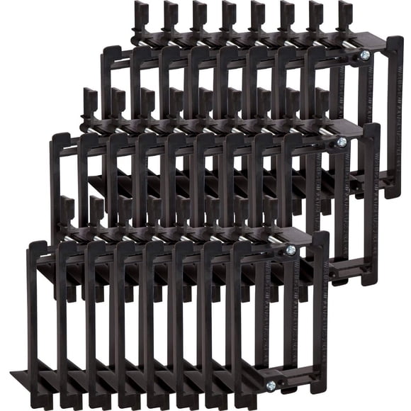 Buyer's Point Single Gang Low Voltage Mounting Bracket Device [UL Listed] for Telephone Wires, Network Cables, HDMI, Coaxial, Speaker Cables 1 Gang Pack of 25