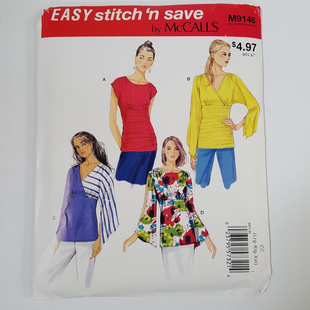 Easy Sns By Mccalls Mccall Pattern 9146