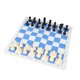 thumbnail image 4 of Juego De Juego De Mesa De Ajedrez, Juegos De Ajedrez Plegables Enrollables Antideslizantes Con 32 Piezas De Ajedrez Para Viajes, 4 of 7