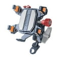 thumbnail image 1 of Universal Motorcycle Phone Mount, Shake-Proof Navigation Holder with 360 Rotation & Wireless Charging Capability for Bicycles, Scooters, and Electric Vehicles, 1 of 8