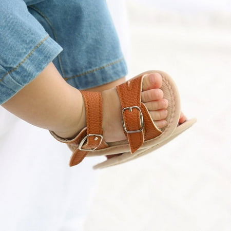 

Kiplyki Wholesale Baby Boys Girls Sandals Soft Non-Slip Rubber Sole Summer Flat Walking Shoes