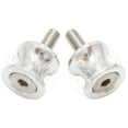 thumbnail image 1 of Silver Mini Swingarm Spools Sliders 8mm Bolt Honda Suzuki KTM BMW Ducati Triumph, 1 of 3