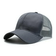 thumbnail image 4 of VONKY Adjustable Summer Thin Baseball Cap Breathable Comfortable Sporty Style Sun Protection Fashionable grey 5Set, 4 of 6