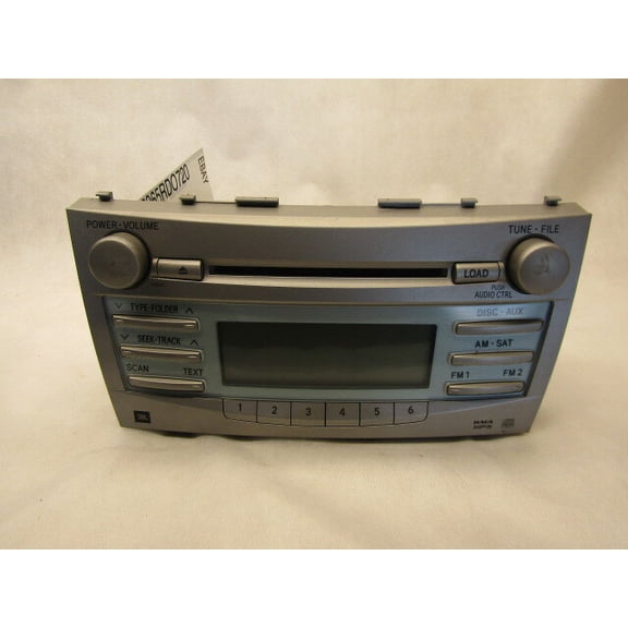 Pre-Owned 2007-2009 Toyota Camry AM FM CD Radio Receiver OEM LKQ (Good)