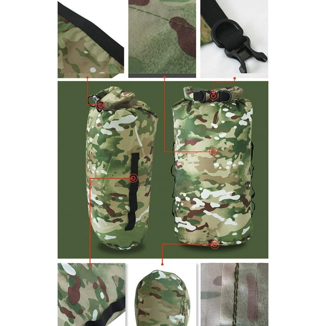 Wweixi Sac Étanche Sac à Eau Sac à Dos Randonnée Rivière 3L pour Pêche Voile 3L
