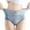 Blue, variant on 3 Pack Underwear for Women High Waist Lace With Butt Lifter Ladies Panties