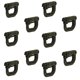 thumbnail image 1 of 10 piezas Molle táctico senderismo Clip mosquetón bloqueo D- gancho seguridad hebilla nuevo Zulema  hebilla de molle, 1 of 8