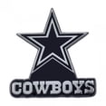 thumbnail image 1 of Dallas Cowboys Emblème Auto en Métal 3D, 1 of 2
