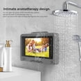 thumbnail image 3 of Estuche para teléfono Aromaterapia Montaje en pared Baño impermeable + Palo + Soporte de gancho (Gris) JShteea El nuevo, 3 of 8