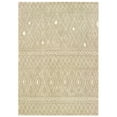 thumbnail image 5 of Tribal Reflections Sand/ Ivory Area Rug - 3'10" x 5'5", 5 of 5