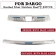 thumbnail image 3 of Parachoques de maletero para GWM Haval Dargo 2020 2021 2022 2023 2024 Accesorios de coche Protector de guardabarros trasero de acero inoxidable Decoración de palo, 3 of 5