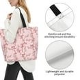 thumbnail image 2 of Yiaed Orchids Flowers Print Handbag for Women Tote Purse Shoulder Bag Large Fashion Hobo Purse Handbag Shopping Tote, 2 of 5