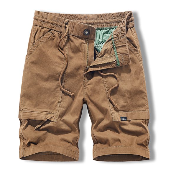 EQWLJWE Sport Short Pants Man Men's Workwear Shorts Slim Fit Multi Pocket Zipper Straight Leg Five Piece Pants Casual Sports Shorts Shorts Shorts For Men Clearance