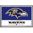 thumbnail image 1 of NFL Baltimore Ravens - Logo 21 Wall Poster, 22.375" x 34" Framed, 1 of 4