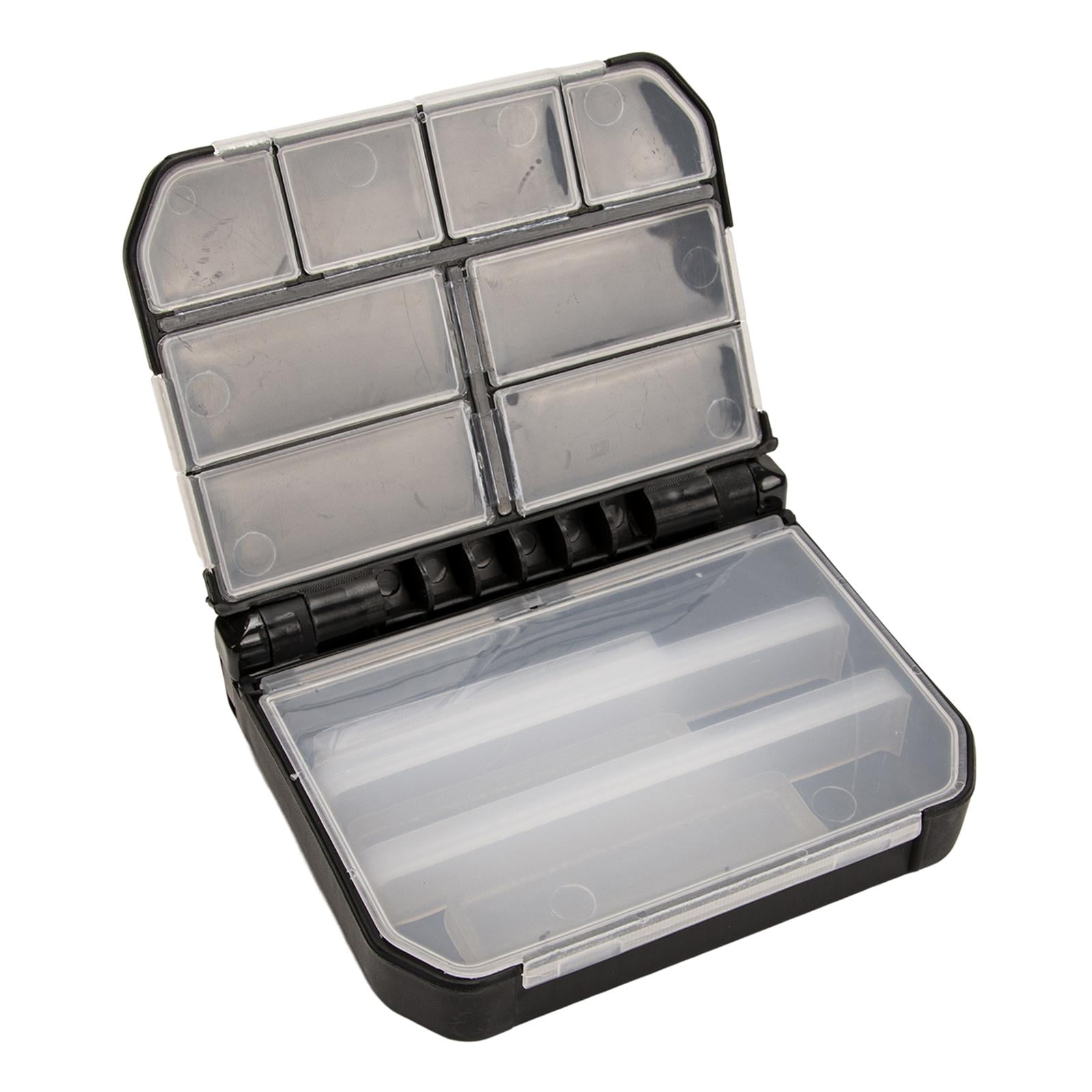 GARENDE 4xFishing Tackle Box Portable Fishing Box for Sinkers Baits Fishing Lures