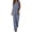 Navy-5, variant on Aofany Casual Linen Outfits for Women Set 2 Piece Comfy Plus Size Outfits Crew/V Neck Sleeveless Tank Tops and Straight Leg Pants Loungewear Set