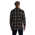 thumbnail image 3 of Frontier Threads Men's Long Sleeve Button Down Traditional Plaid Flannel, 3 of 5