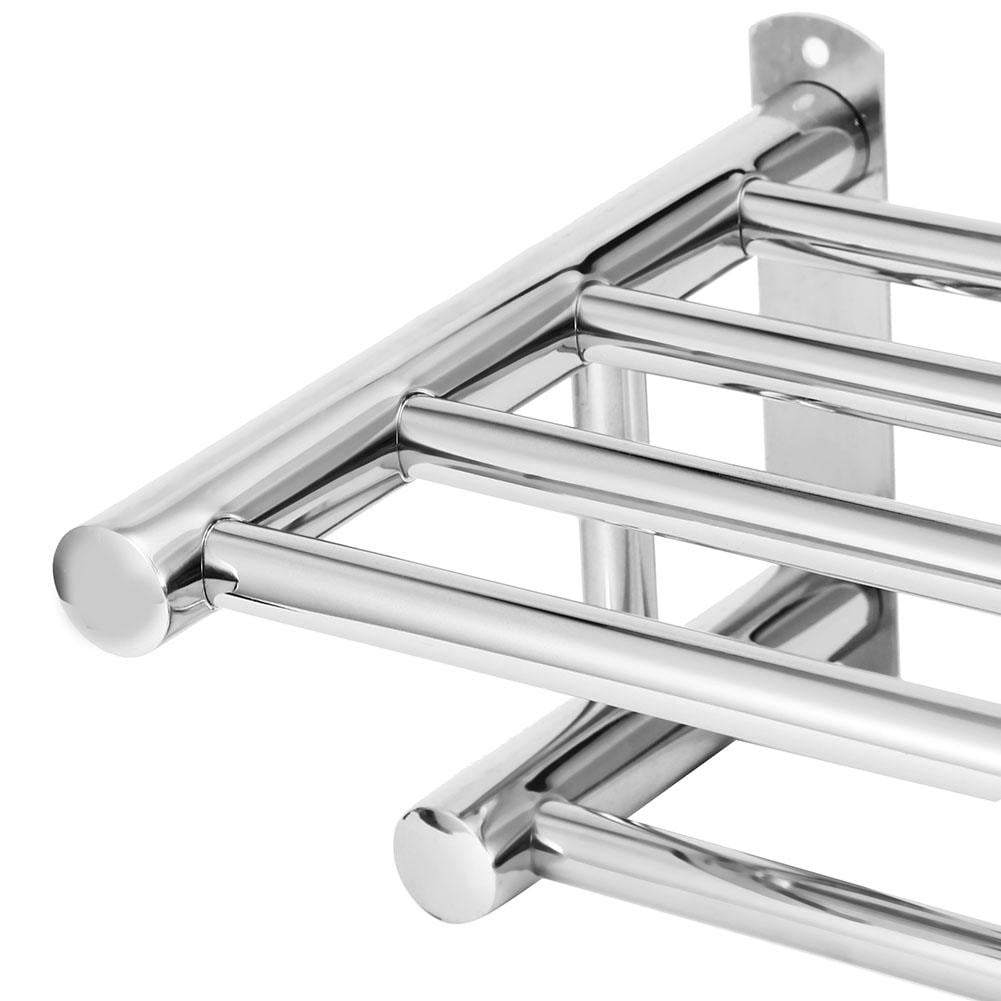 Stainless Steel Towel Shelves, Multilayer Towel Bar, Wall Mounted