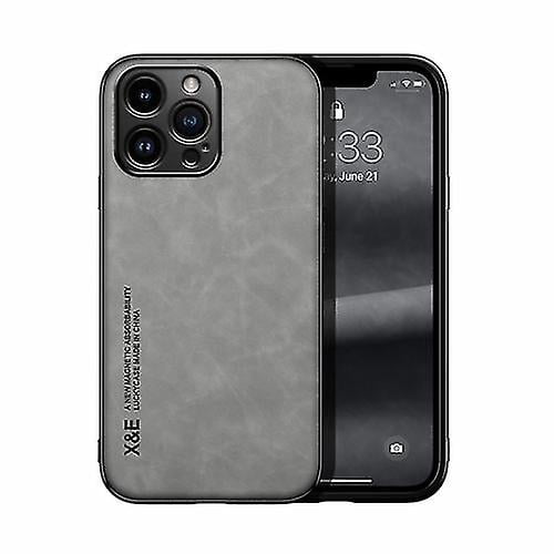 Funda de cuero magnética con tacto de piel para iPhone 14 Pro