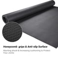 thumbnail image 3 of Yescom Large Exercise Mat 6'x4'x6mm Non Slip Workout Mat for Pilates Stretching Cardio Home Gym Flooring Shoes Friendly, 3 of 10