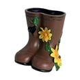 thumbnail image 3 of Jarrón de Flores en Forma de Bota, Maceta con Forma de Bota de Lluvia para El Alféizar de La Ventana., 3 of 7