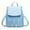 Light Blue, variant on Women‘s Mini Backpack Purse Versatile Flap Daypack Preppy Style College Schoolbag