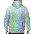 thumbnail image 7 of Naloa Beautiful Glitter Men's Casual Hooded Collar Drawstring Hoodies Pullover Sweatshirts Casual Long Sleeve Shirts-XX-Large, 7 of 7