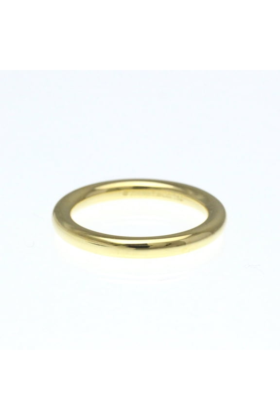 Pre-Owned Tiffany Wedding Ring Yellow Gold (18K) Fashion No Stone Wedding Ring Gold (Good)