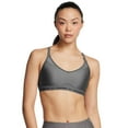thumbnail image 3 of Women's Under Armour Crossback Low-Impact Sports Bra Color: Castlerock Size: LARGE, 3 of 4