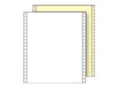 Paris Printworks Professional Carbonless Paper, 9-1/2" x 11", White/Canary, Carton Of 1,400 Sheets