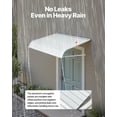 thumbnail image 4 of VEVOR Aluminum Awning 48 x 42 in, Durable Window Awning Door Canopy, Lightweight and Stable Aluminum Exterior Awnings Rain Snow Sunlight Protection for Door Entrance Windows Patio Porch, 4 of 9
