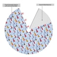 thumbnail image 2 of Sikiie Sailboats And Seagulls 30-48 inches {designName} Print Christmas Tree Skirt Snowman Xmas Tree Skirt with Edge Christmas Decorations for Holiday Party48", 2 of 7